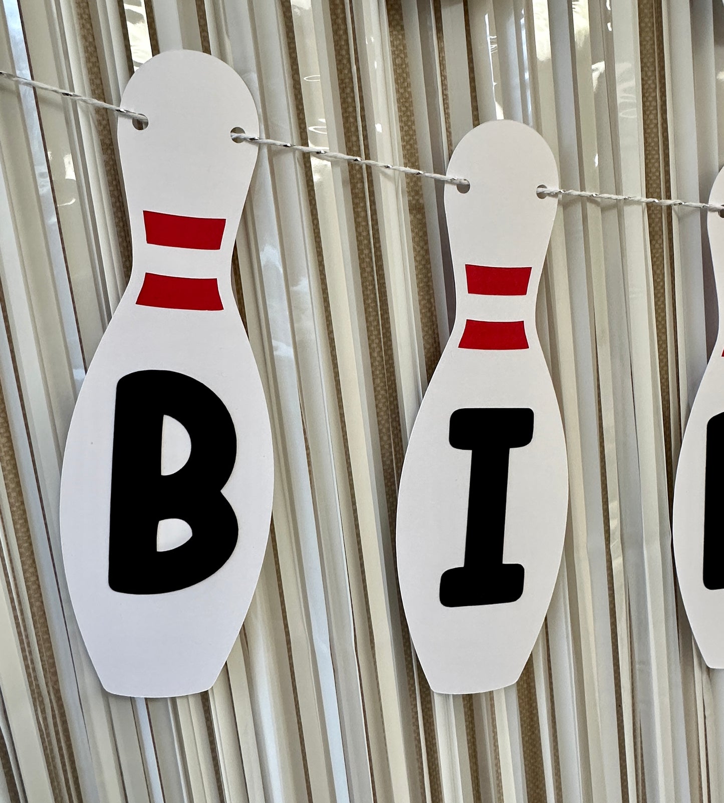 Bowling Birthday Banner