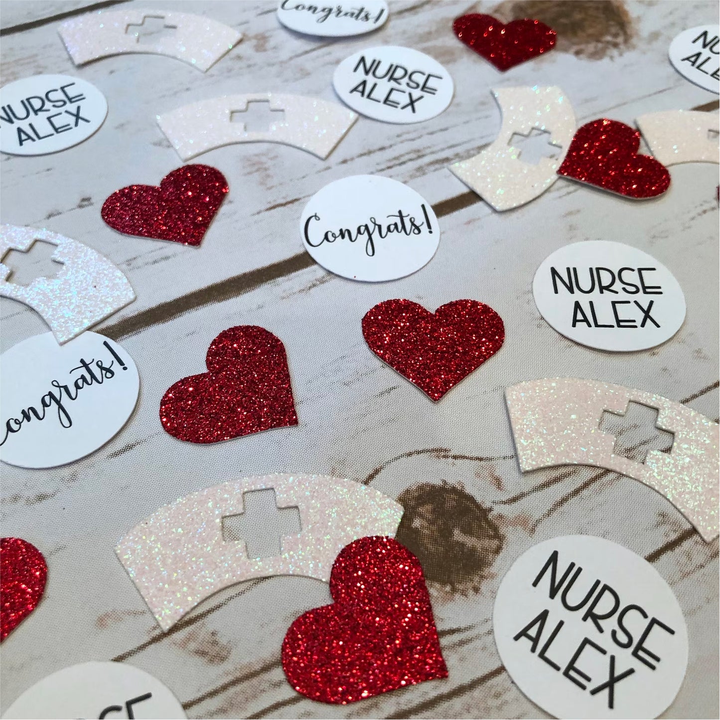 Personalized Nursing Graduation Confetti