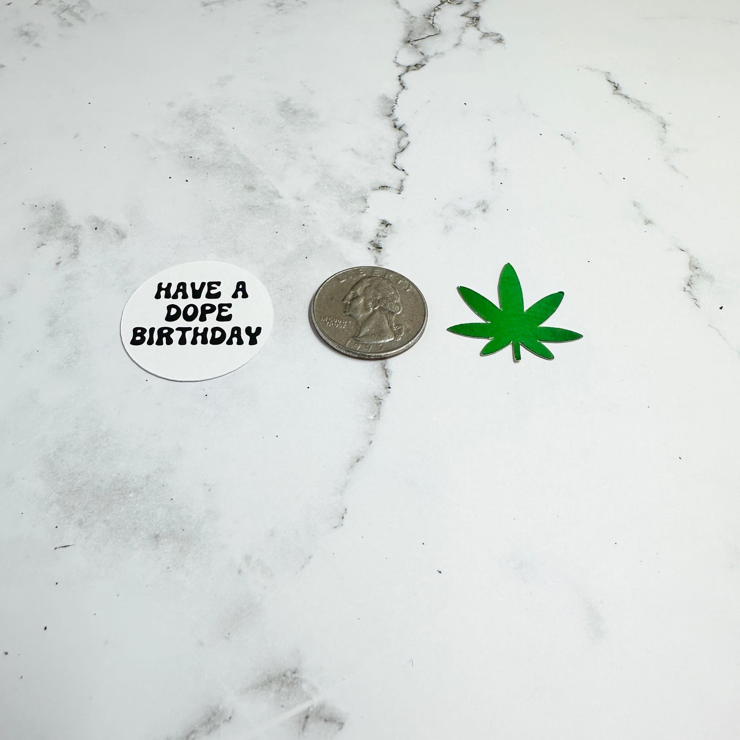 Marijuana Leaf Confetti