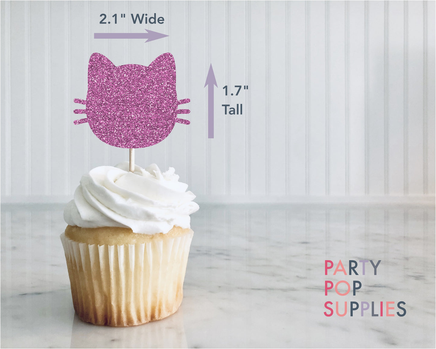 Cat Cupcake Toppers