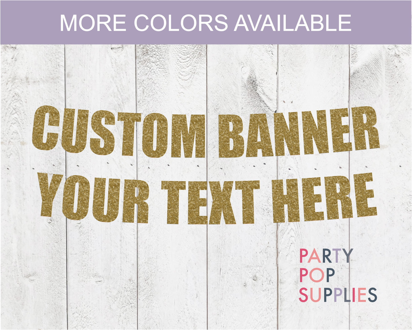 Custom Text Banner