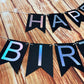 Holographic Birthday Banner