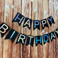 Holographic Birthday Banner