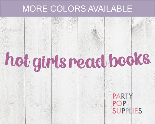 Hot Girls Read Books Banner