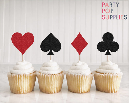 Casino Cupcake Toppers