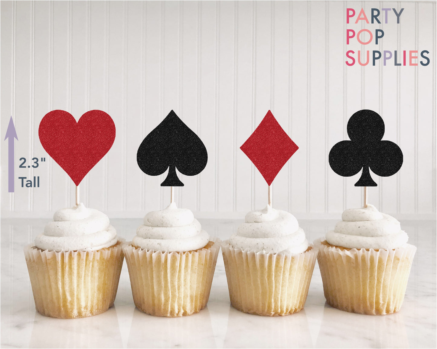 Casino Cupcake Toppers