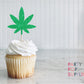 Marijuana Cupcake Toppers