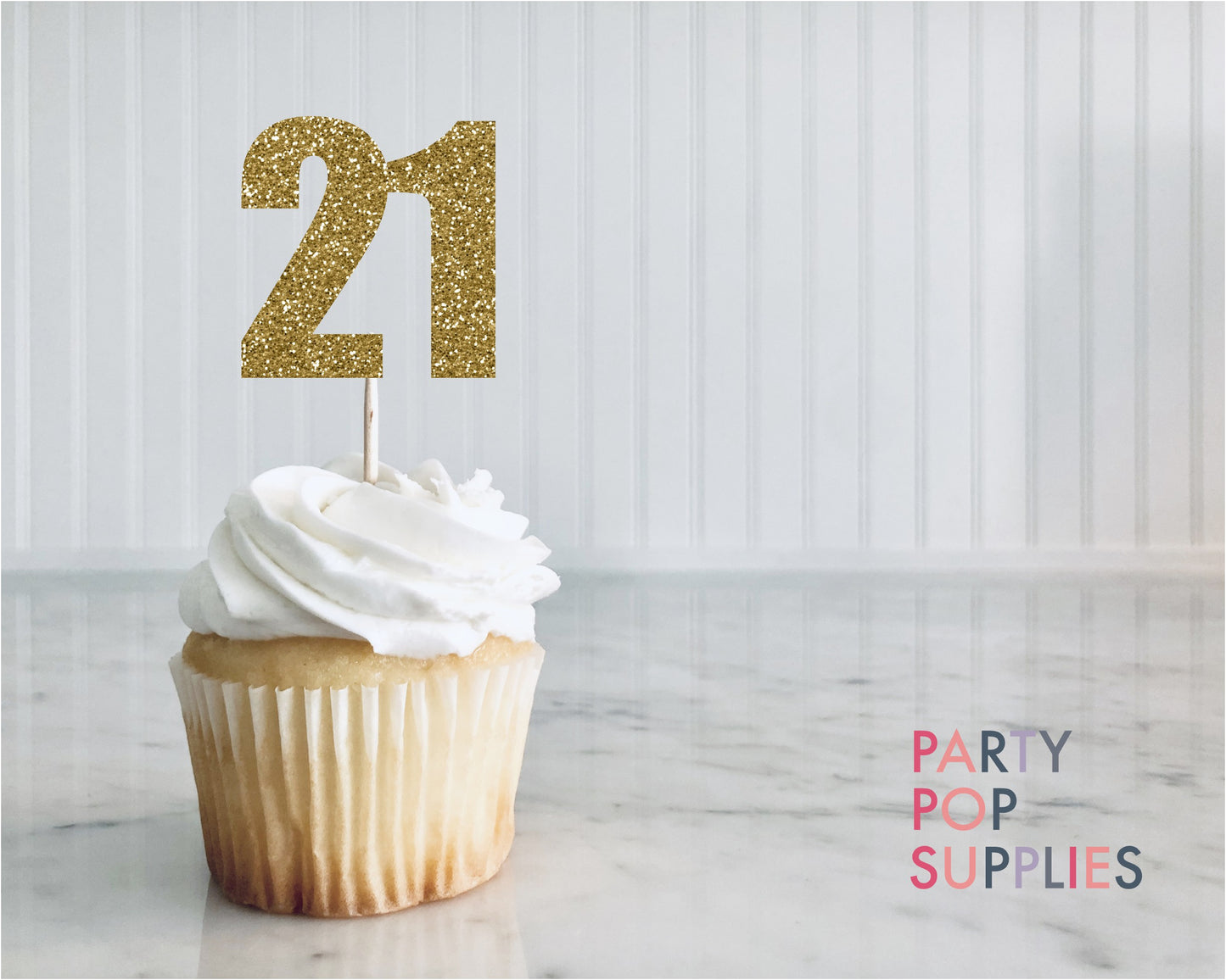 21 Cupcake Toppers